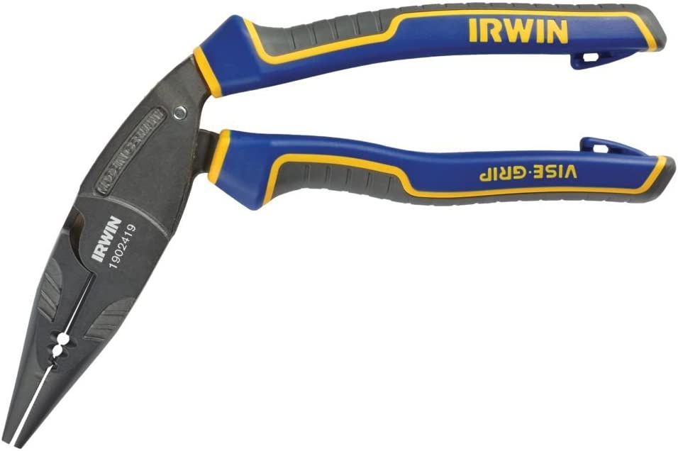 Irwin (928) 1902419 1902419 - 8" ERGOMULTI LONG NOSE PLIERS W/ WS; WC