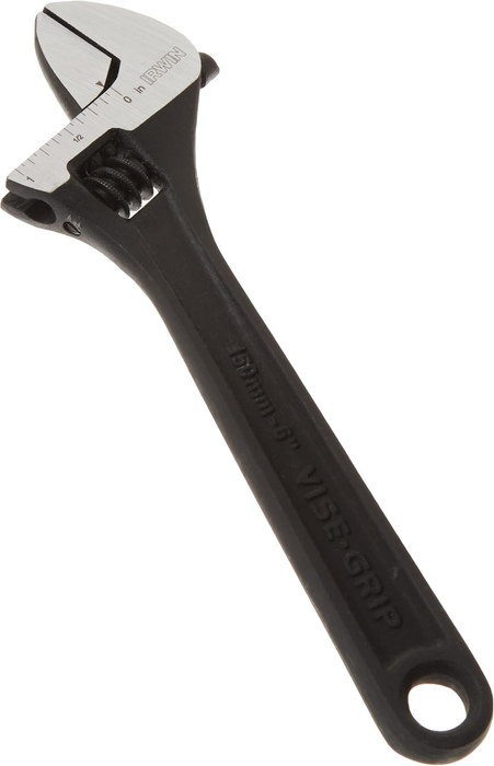Irwin (928) 1913185 6IN ADJ WRENCH STEEL