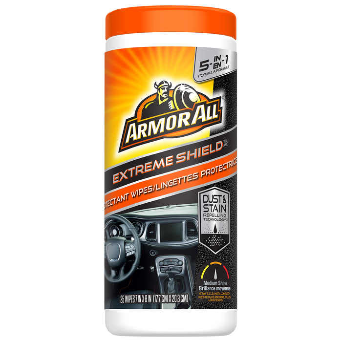 Armor All/STP 19160 AA EXTREME SHIELD PROTECTANT WIPES 6/25CT