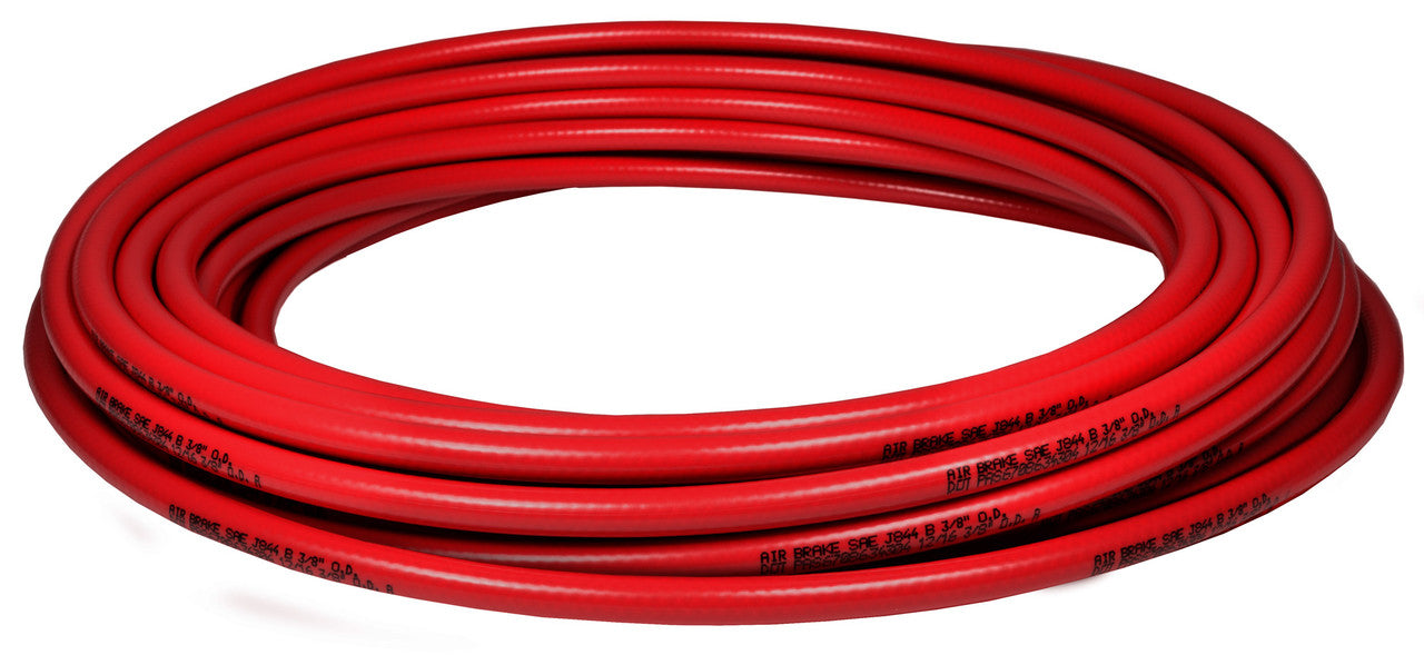 Tectran (667) 1924-05 AIRBRAKE TUBING - NYLON, 1/4" OD - RED - 1000 FT