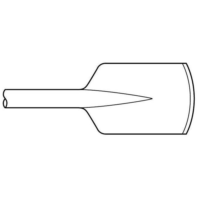 Paving Breaker - 1-1/8" x 6" Shank 4-1/2" x 6-1/2" Clay Spade Chisel