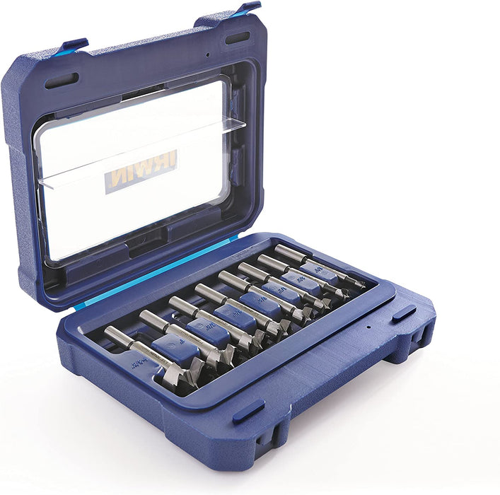 Irwin (928) 1966892 IRWIN Marples Wood Drilling Forstner Bit Set, 8 Piece