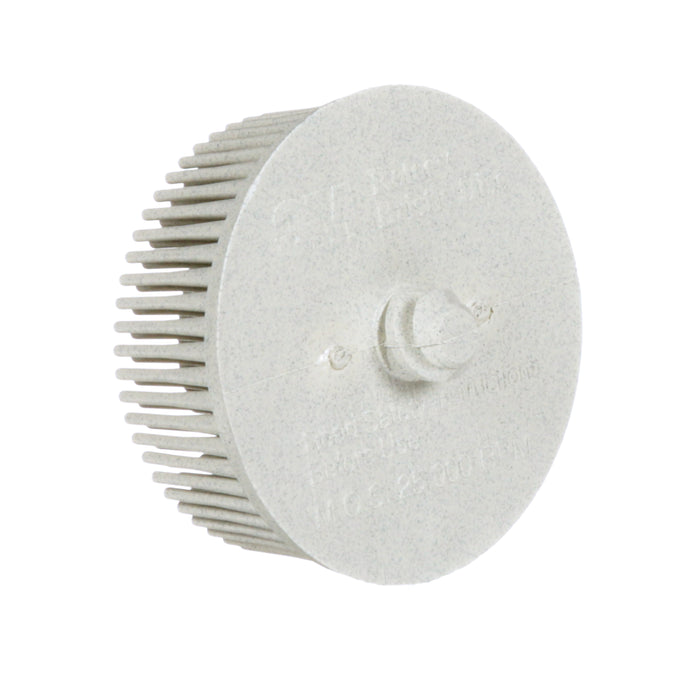 3M 07528 Scotch-Brite™ Bristle Disc, 120, white, 2 in (5.08 cm), Colour: White, 3M Stock No. 7100138286