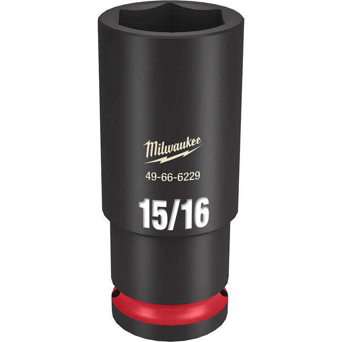 Milwaukee 49-66-6229 SHOCKWAVE Impact Duty™ 1/2"Drive 15/16" Deep 6 Point Socket