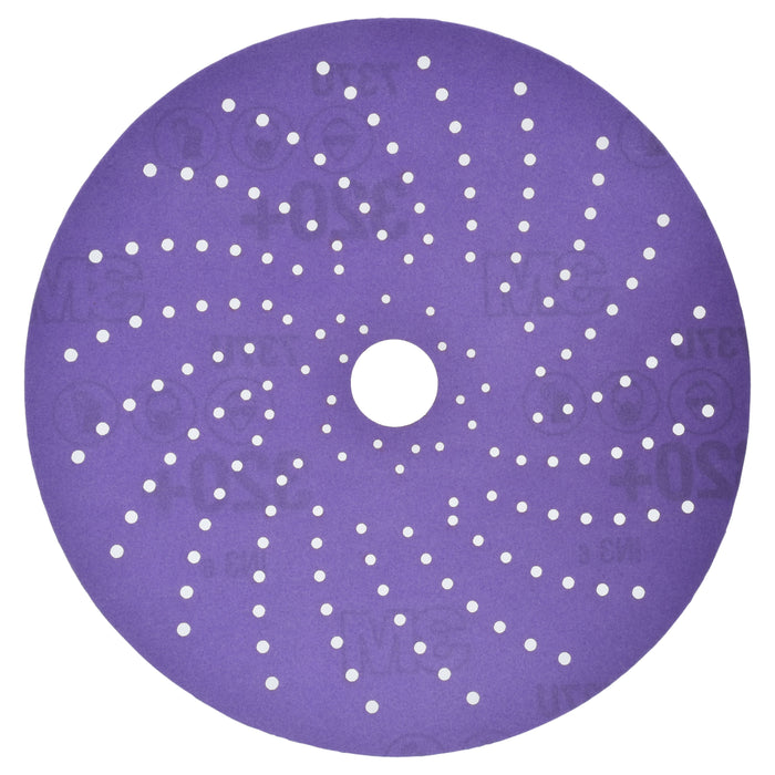3M 31482 3M™ Cubitron™ II Hookit™ Clean Sanding Abrasive Disc 31462, 3 in, 240+ Grade, 50 Discs/Carton, Colour: Purple, 3M Stock No. 7100138558