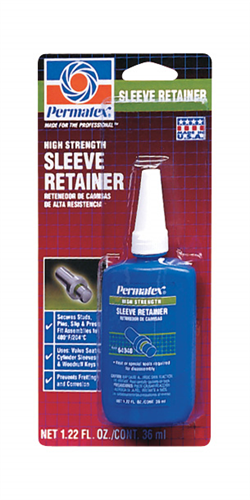 Permatex 62040 PERMATEX MAXIMUM TEMPERATURE BEARING MOUNT 36ML CARDED BOTTLE.