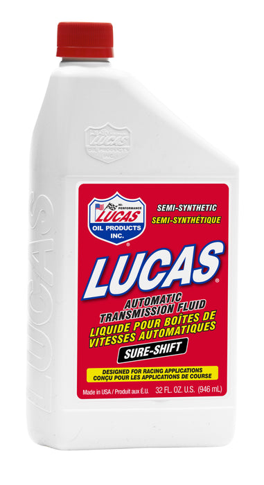 Lucas Oil 20052 ATF Sure Shift Transmission Oil, 1 Quart / 946 mL