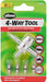 Permatex 20088-2 SLIME 4-WAY TIRE VALVE TOOL WITH VALVE CORES
