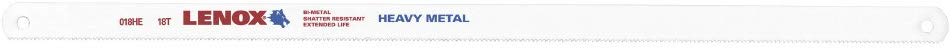 Lenox 20144V218HE Lenox T2 Technology V218HE Hacksaw Blades, 10/Pk (20144V218HE)
