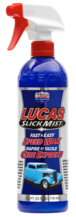 Lucas Oil (345) 20160 Slick Mist "Speed Wax", 24 Ounce / 710 mL