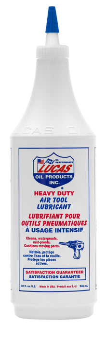 Lucas Oil (345) 20200 Air Tool Lube, 1 Quart / 946 mL