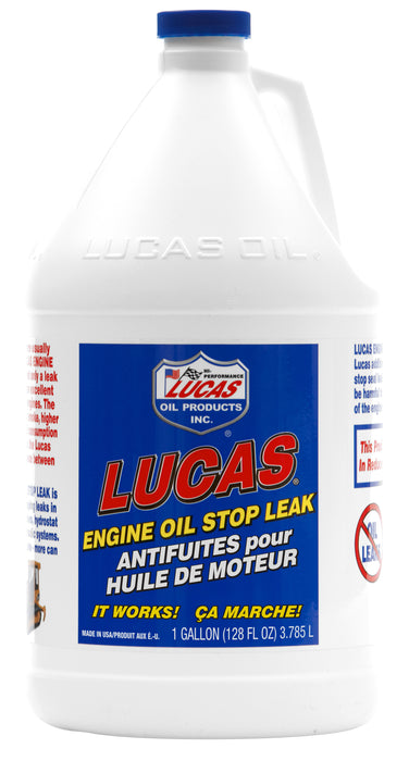 Lucas Oil 20279 Engine Oil Stop Leak, 1 Gallon / 3.786 L