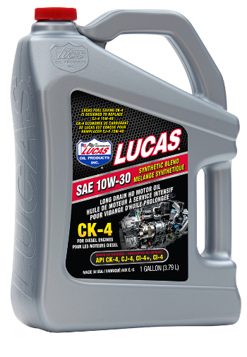 Lucas Oil 20282 Synthetic Blend Sae, 1 Gallon / 3.786 L