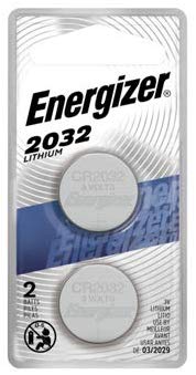 Energizer 2032BP2N BATTERY LITH COIN TYP