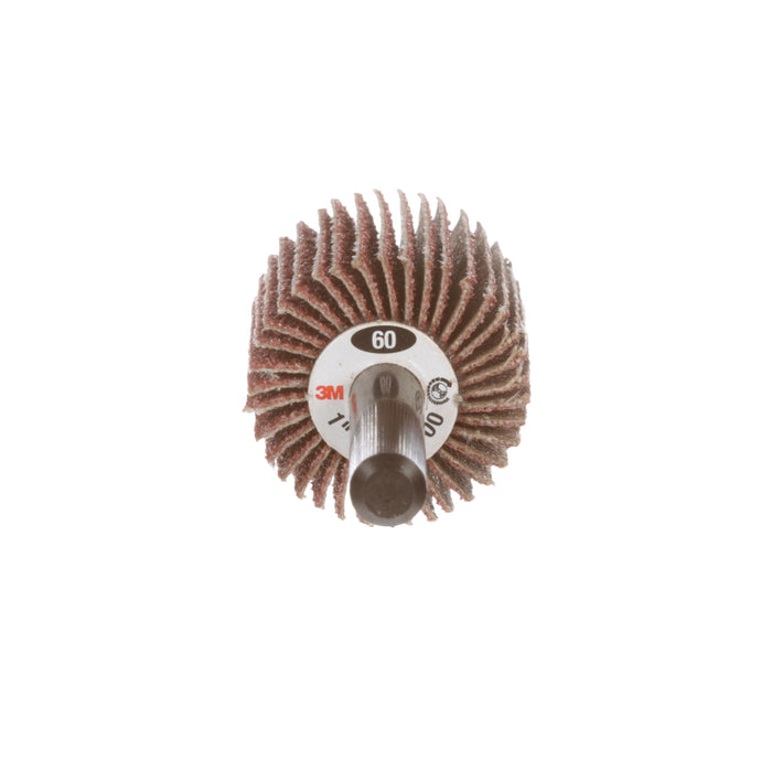 3M (815) AB14623 3M™ Flap Wheel, 244D, grade 60, type 83, 2 in x 1 in x 1/4 in (50.8 mm x 25.4 mm x 6.35 mm), 3M Stock No. 7100178229