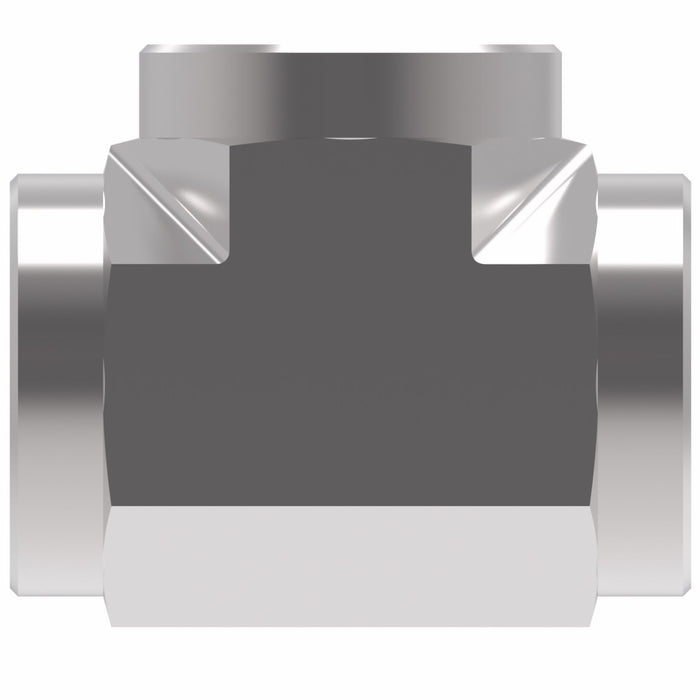 WHD 7805 BRAKE TEE 3/16X3/16INV FL FEM X3/8-24FEM