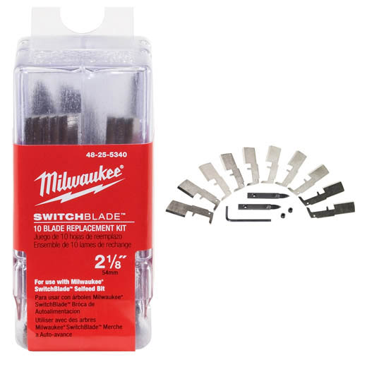Milwaukee 48-25-5325 1-1/2" 10 Blade Replacement Kit