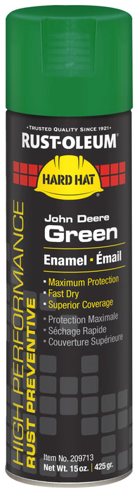 Rust-Oleum 209713 Rust-Oleum HIGH PERFORMANCE V2100 System Enamel Spray Paint 15 oz- FARM GREEN (JOHN DEERE)