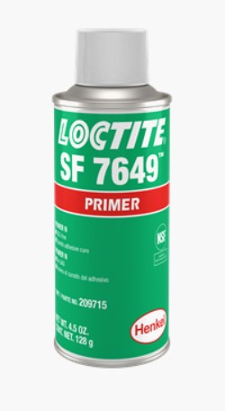 Loctite (123) 209715 (21348) SF 7649 PRIMER ACETONE 4.5 OZ NET WT AEROSOL CAN. Replaces 21348