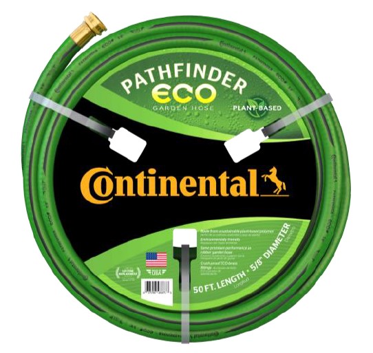 Continental 21109323 Continental Pathfinder ECO Green Garden Hose, 5/8" X 50'