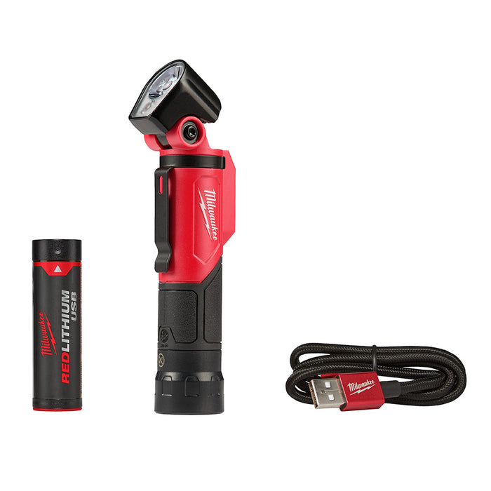 Milwaukee 2113-21 Milwaukee USB Rechargeable Pivoting Flashlight.