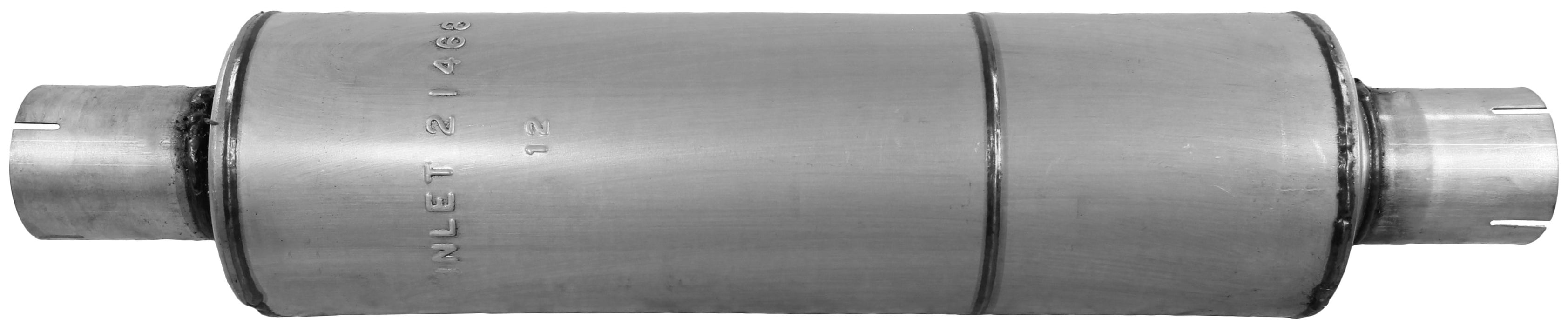 Walker 21468 Walker Heavy Duty Direct Fit Exhaust Muffler, 3" Inlet (Inside) 3" Outlet (Inside)