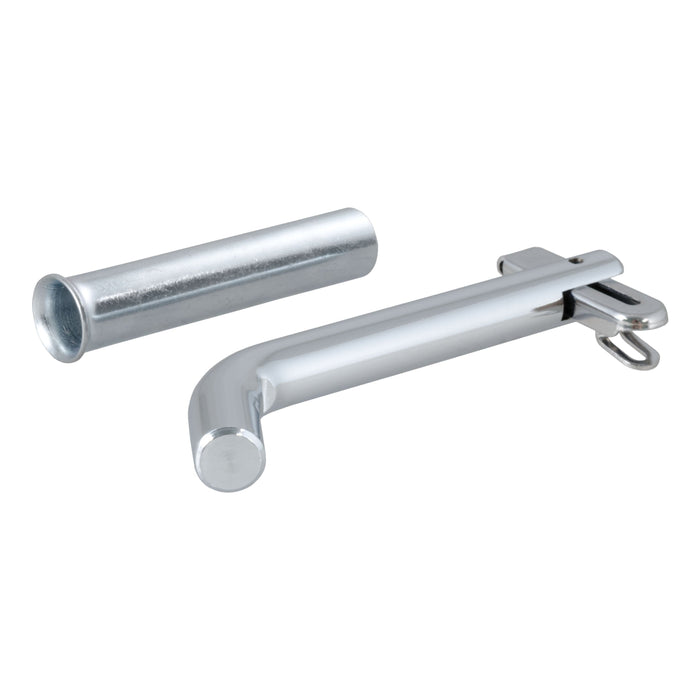 Curt (167) 21561 1/2" Swivel Hitch Pin with 5/8" Adapter (1-1/4" or 2" Receiver, Zinc, Packaged)
