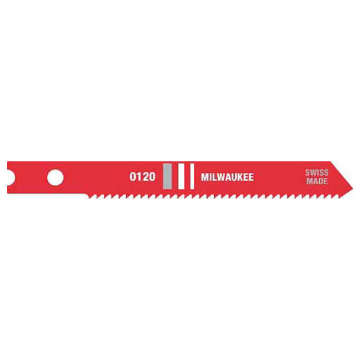Milwaukee 48-42-0120 2-3/4" 18 TPI High Speed Steel Jig Saw Blade (5 PK)