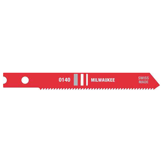 Milwaukee 48-42-0140 2-3/4" 24 TPI High Speed Steel Jig Saw Blade (5 PK)