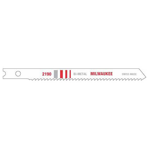 Milwaukee 48-42-2190 3-5/8" 14 TPI Bi-Metal Jig Saw Blade (5 PK)