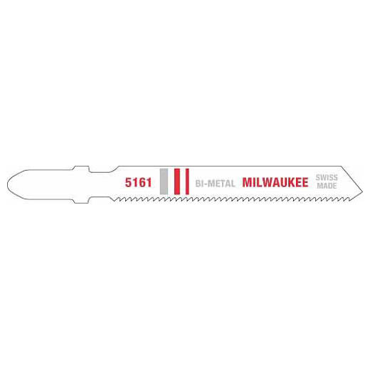 Milwaukee 48-42-5161 3" 24 TPI Bi-Metal Jig Saw Blade (5 PK)