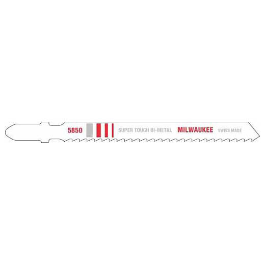 Milwaukee 48-42-5850 4" 8 TPI Bi-Metal Jig Saw Blade (5 PK)