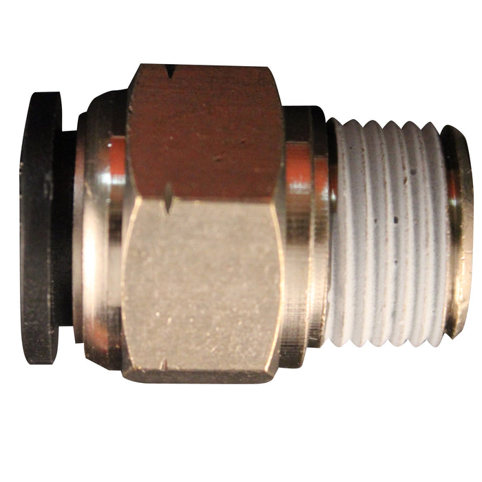 Milton 2200-13 Milton 2200-13 1/2" MNPT 3/8" OD Push to Connect Tube Fitting