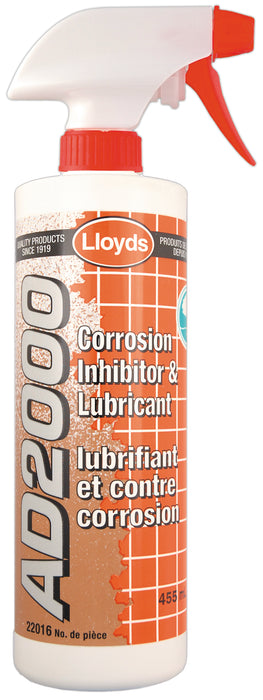 Lloyds Laboratories (947) 22016 Super Cushion Lubricant and Corrosion Inhibitor, 455 mL (16 oz) with trigger sprayer
