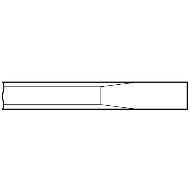 Rivet Buster - Standard Shank 7/8" x 18" Flat Chisel
