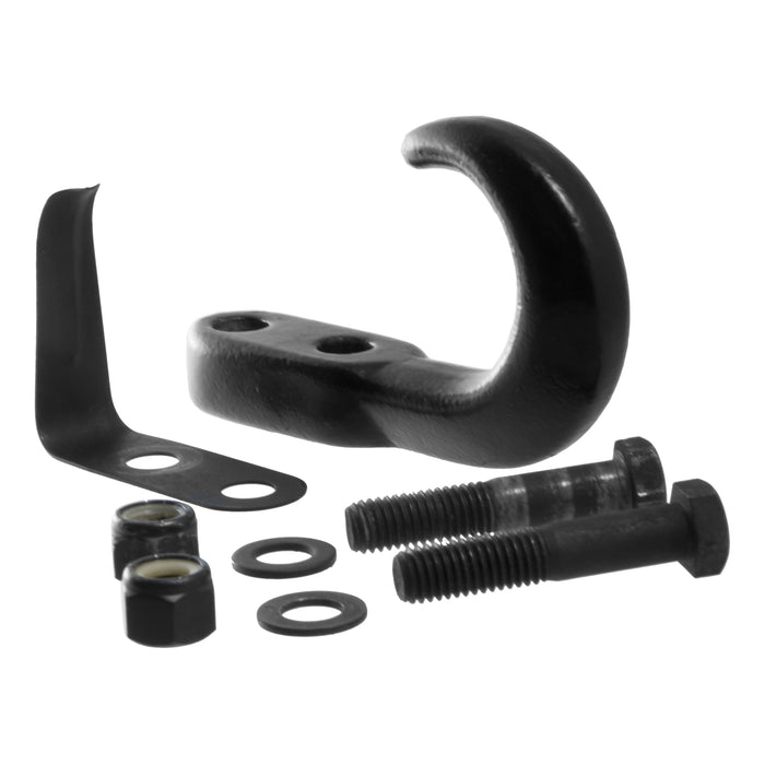Curt 22411 Tow Hook with Hardware (10,000 lbs., Black)