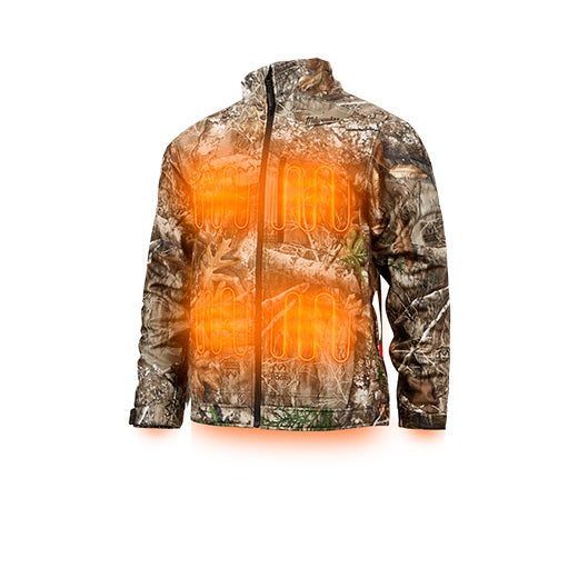 Milwaukee 224C-21XL M12™ Heated QUIETSHELL RealTree EDGE Camouflage Jacket, Battery & Charger Kit; X-Large