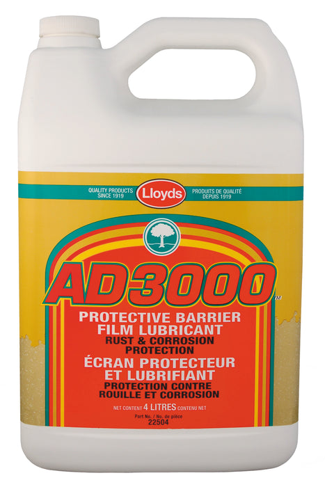 Lloyds Laboratories (947) 22504 Dripless Anti-Corrosion Barrier Film and Undercoating Lubricant, 4 L jug (1.06 gal)