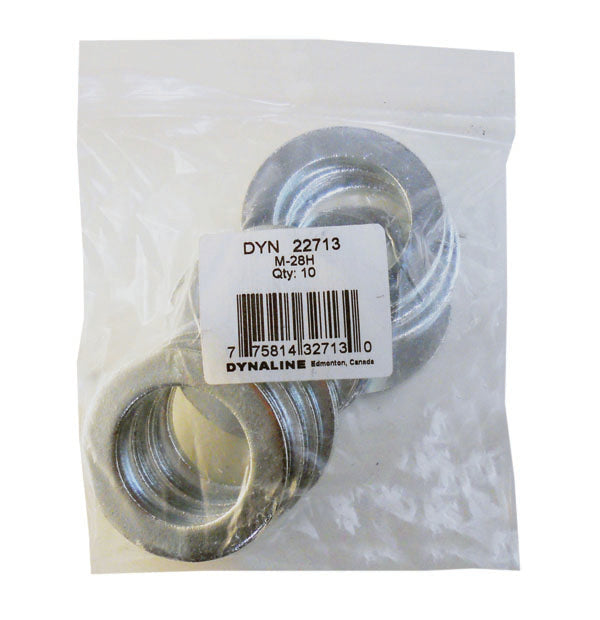 Dynaline 22713 Machine Bushing M-28-H, 10ga 1-1/8 x 1-3/4 -10 pcs/pkg