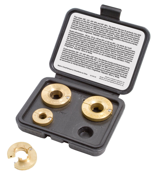 Lisle 22990 Jifffy-Tite Connectors Disengages the line from Jifffy-Tite quick connect fittin