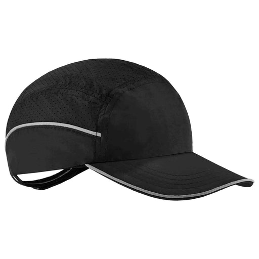 Ergodyne 23367 Skullerz 8955 Lightweight Bump Cap Hat, Black, Long Brim