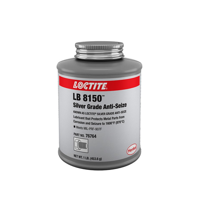 Loctite 235005 (76764) LB 8150 SILVER GRADE ANTI-SEIZE 1 LB NET WT BRUSH-TOP.