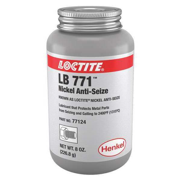 Loctite 235028 (77124) LB 771 NICKEL GRADE ANTI-SEIZE 8 OZ NET WT BRUSH-TOP.