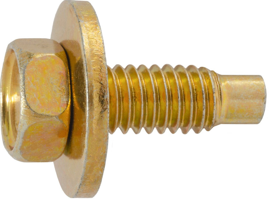 Geno Industries (112) 23666 50/BOX HEX HEAD SEMS BODY BOLT WITH A DOG POINT 5/16-18 X 15/16IN, box of 50