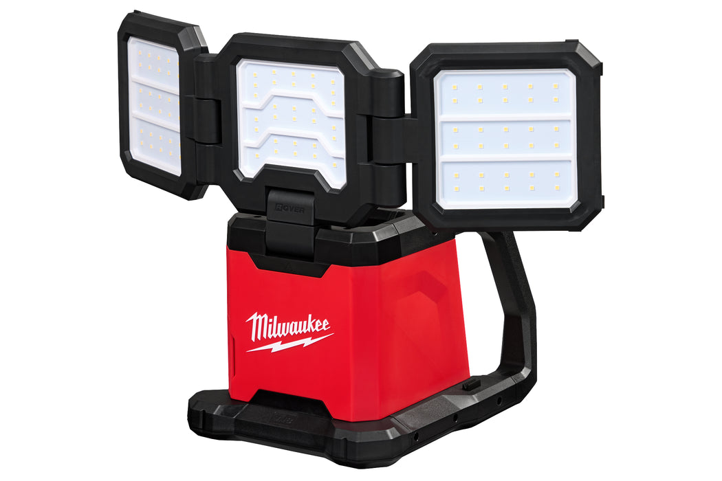 Milwaukee (366) 2368-20 M18 Rover Dual Power Triple-Panel Flood And Area Light