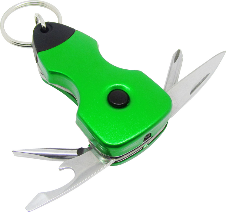 Primeline Tools 24-852 LED Multi-Tool Keychain