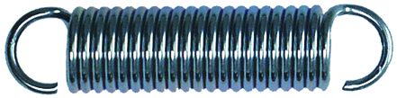 Dynaline 24001 Extension Spring C-1 - 2/pkg, 1-1/2 L x 1/8 OD x .015 Wire