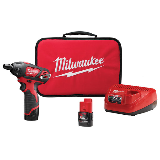 Milwaukee (366) 2401-22 M12™ 1/4" Hex Screwdriver Kit