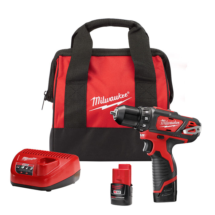 Milwaukee (366) 2407-22 M12™ 3/8” Drill/Driver Kit
