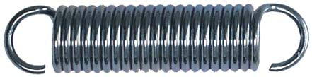 Dynaline 24177 Extension Spring C-177 - 2/pkg, 2-5/8 L x 3/4 OD x .105 Wire